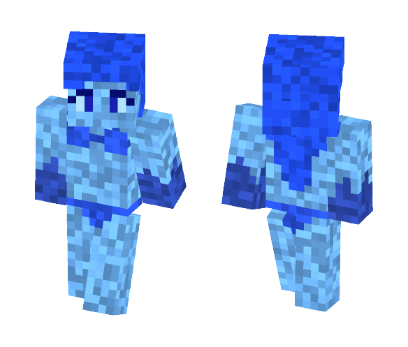 Water girl - Girl Minecraft Skins - image 1
