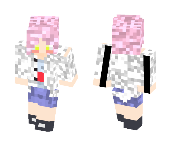 Girl whit jacket - Girl Minecraft Skins - image 1