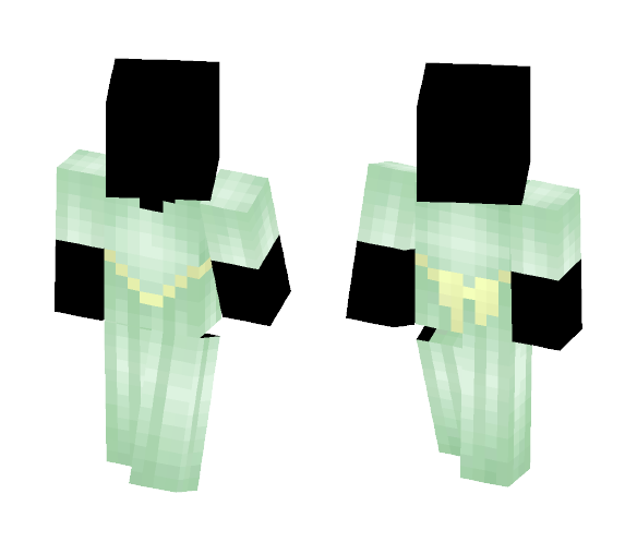 Green Dress - Female Minecraft Skins - image 1