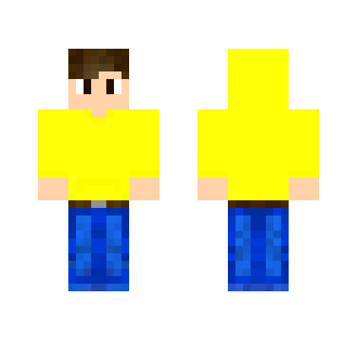 Yellow boy - Boy Minecraft Skins - image 2