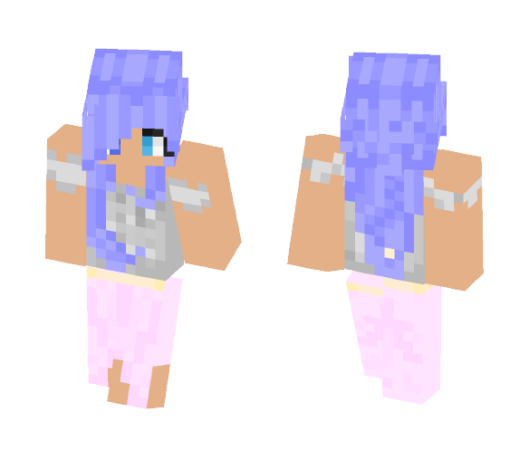 Bubble Gum Blouse - Female Minecraft Skins - image 1