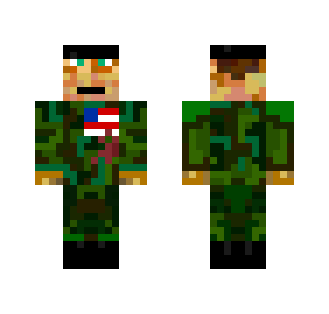 American Solider - Male Minecraft Skins - image 2