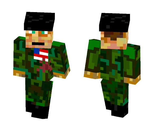 American Solider - Male Minecraft Skins - image 1