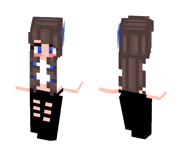 Street girl xD - Girl Minecraft Skins - image 1