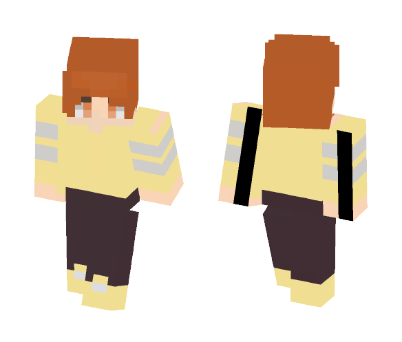 ( BOY VERSION) Ginger haired boy - Boy Minecraft Skins - image 1