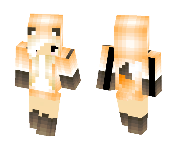 Chibi Fox - Female Minecraft Skins - image 1