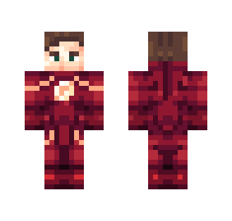CW The Flash Barry Allen Unmasked - Comics Minecraft Skins - image 2