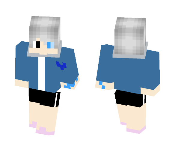 Sans as a human?- - Male Minecraft Skins - image 1