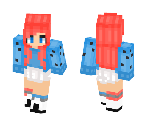 Candy. Cotton candy. - Female Minecraft Skins - image 1