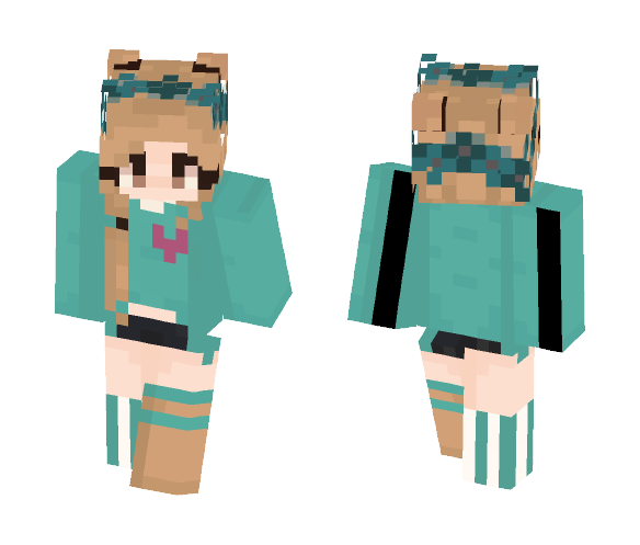 OC ~ Sammi // My First OC - Female Minecraft Skins - image 1