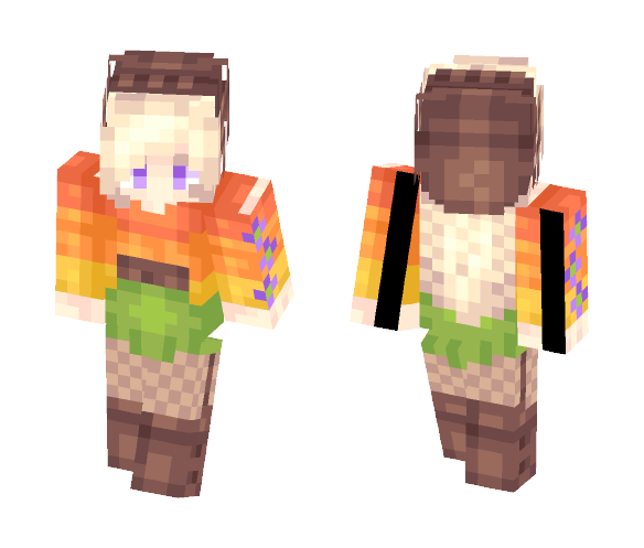 Autumn Comfort - Female Minecraft Skins - image 1