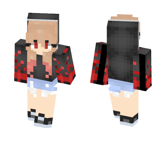 Scary Girl - Girl Minecraft Skins - image 1