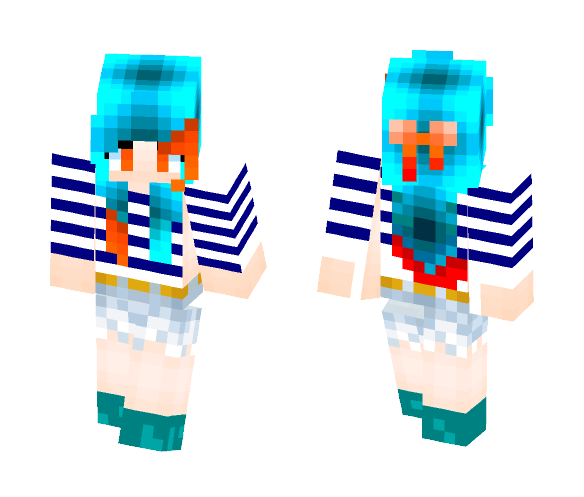 Sailor Girl - Girl Minecraft Skins - image 1