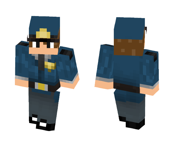 Download Security Guard Diamondbence13 Minecraft Skin For Free