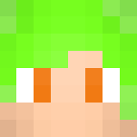 Boy with green hair in hoodie - Boy Minecraft Skins - image 3