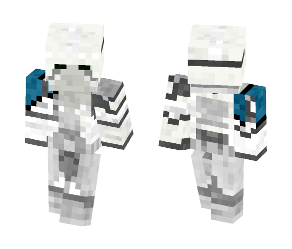 Snow trooper (edit) - Male Minecraft Skins - image 1