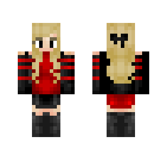 Black and Red (Read Description) - Female Minecraft Skins - image 2