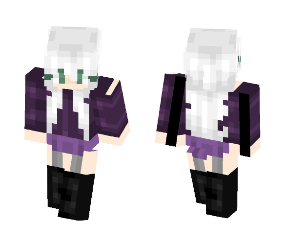ς¡Ν¡ς⊥Εℜ⇒ White Blurr - Female Minecraft Skins - image 1