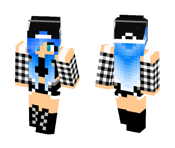 ????????????????????~ Blue Berry! - Female Minecraft Skins - image 1