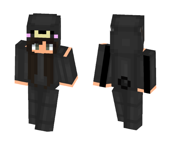 Black Bear Onsie - Female Minecraft Skins - image 1