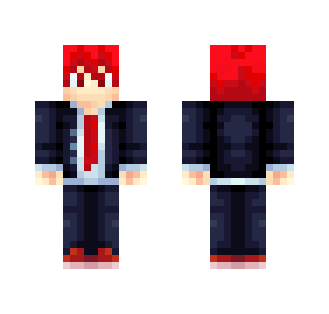 Red haired non-devilish okumura? - Male Minecraft Skins - image 2