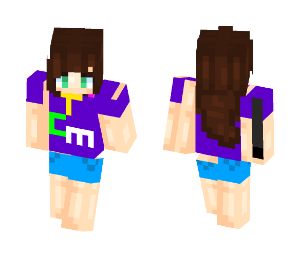 girl tcm t-shirt - Girl Minecraft Skins - image 1