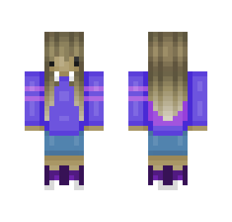 Chibi School Girl - Girl Minecraft Skins - image 2