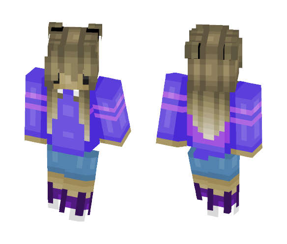 Chibi School Girl - Girl Minecraft Skins - image 1