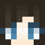 Gray and Blue...? - Female Minecraft Skins - image 3
