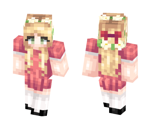 strawberry blonde - Female Minecraft Skins - image 1