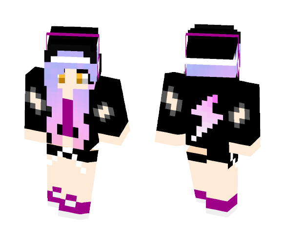 -= Magenta Tomboy =- - Female Minecraft Skins - image 1