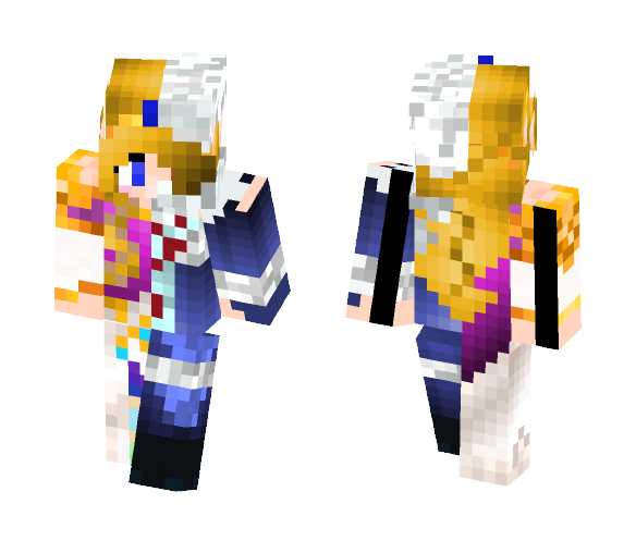 Zelda & Sheik - Interchangeable Minecraft Skins - image 1