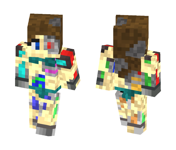 Female Cyborg - Female Minecraft Skins - image 1