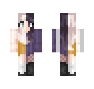 Half and Half - Female Minecraft Skins - image 2