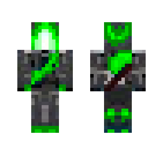 Emeral axe - Male Minecraft Skins - image 2