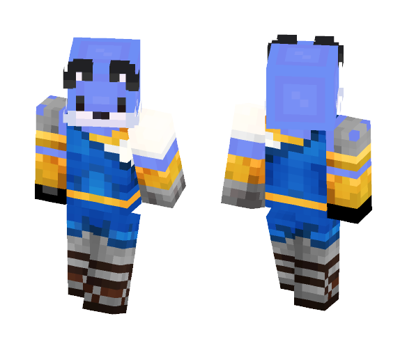 Divine Aquatic Fox - Male Minecraft Skins - image 1