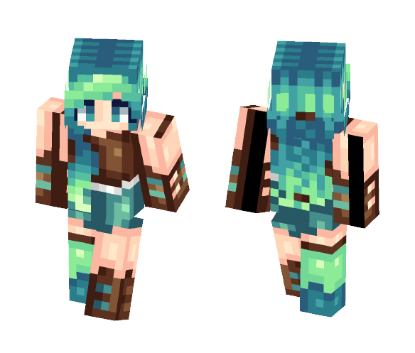 Nuclear - Female Minecraft Skins - image 1