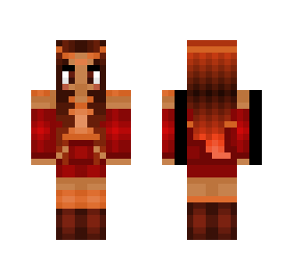 Warrior♥ - Female Minecraft Skins - image 2