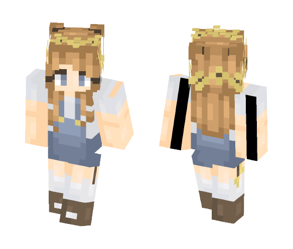 Farmer Girl - Μαcαrοη_ - Girl Minecraft Skins - image 1