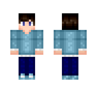 Blue guy - Male Minecraft Skins - image 2
