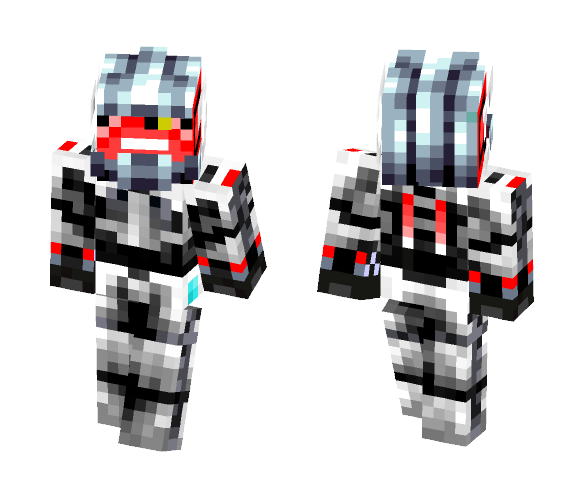 Future Soldier Red Edit - Male Minecraft Skins - image 1