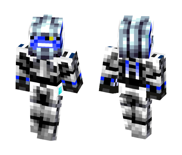 Future Soldier Blue Edit - Male Minecraft Skins - image 1