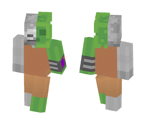 Skeleton/Slime - Male Minecraft Skins - image 1
