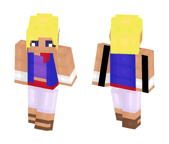LOZ Wind Waker: Tetra - Female Minecraft Skins - image 1