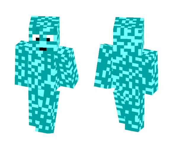 Prismarine man - Male Minecraft Skins - image 1