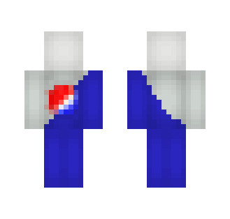 Pepsi Man Minecraft Skin Template