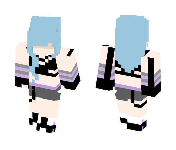 Neptune [] OC [] - Female Minecraft Skins - image 1