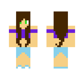 Summer Girl (In Honor of Summer) - Girl Minecraft Skins - image 2