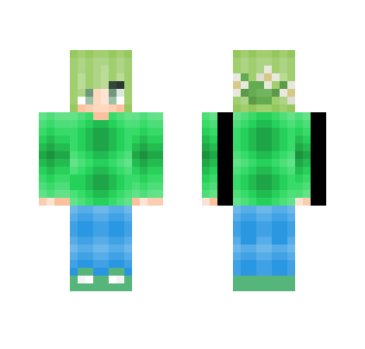 Boy With Flowercrown - Boy Minecraft Skins - image 2