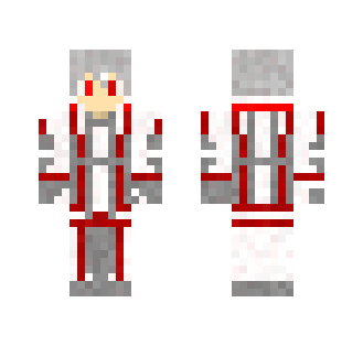 Red Future Fighter - Male Minecraft Skins - image 2